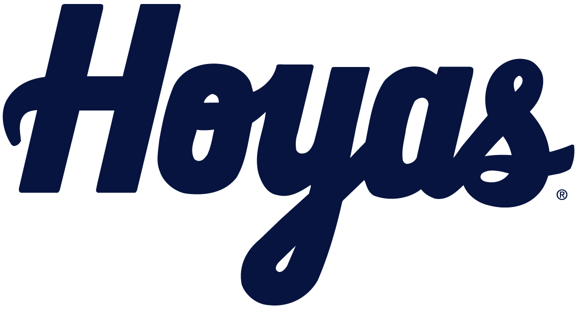 Georgetown Hoyas 0-Pres Wordmark Logo diy fabric transfer